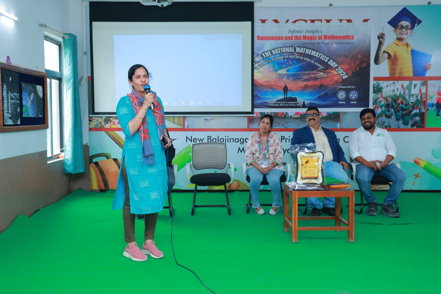 Guest speaker at National Mathematics Day 2024