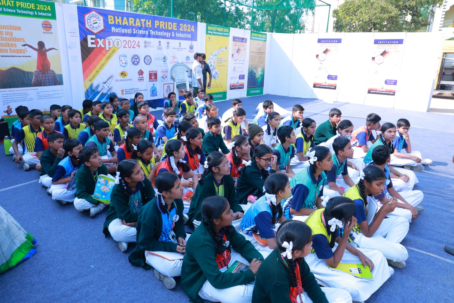Students at Bharat Pride 2024