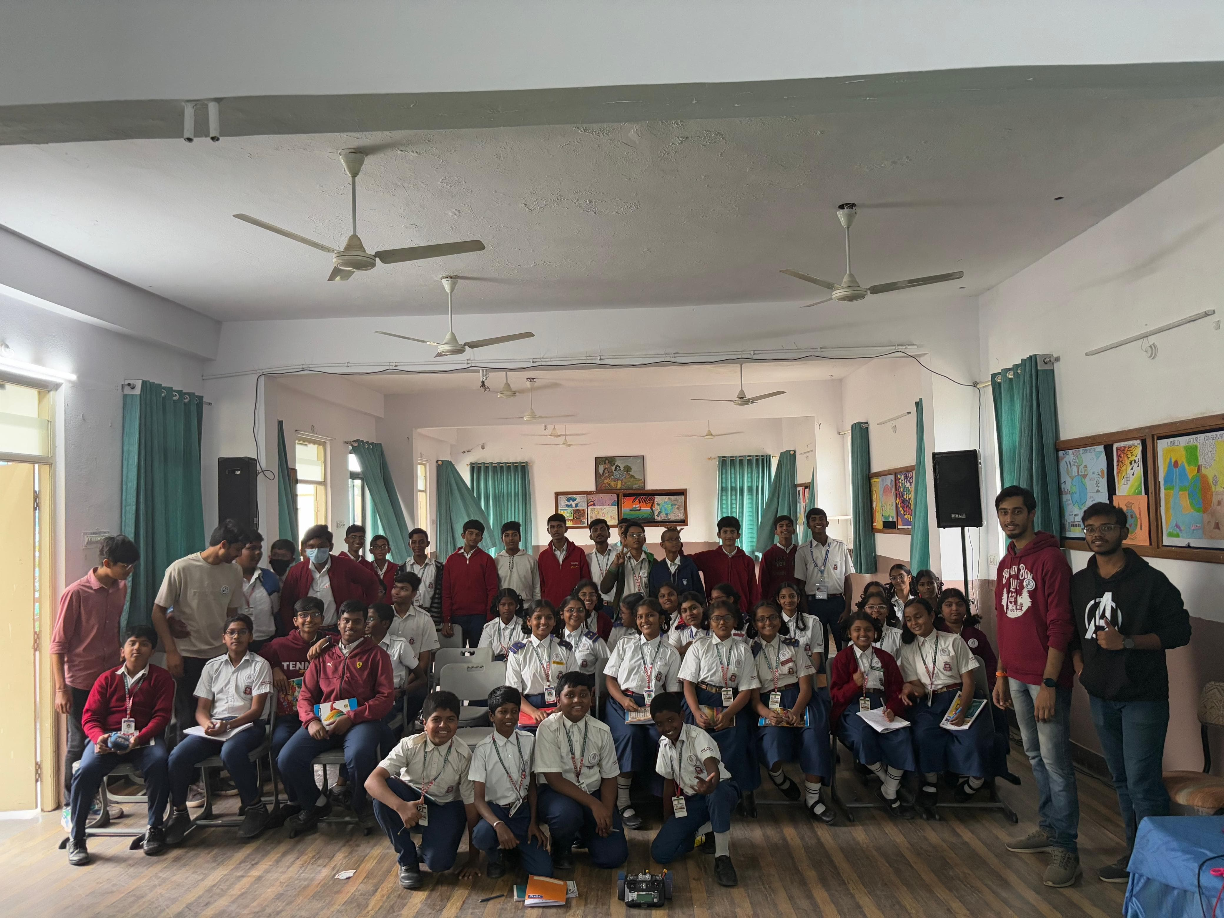 Students at National Mathematics Day 2024